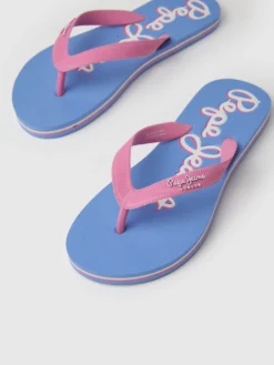 Pepe Jeans Slippers Teenslipper BAY BEACH Dames Blauw / Lichtroze 12 Pepe Jeans Slippers Teenslipper BAY BEACH Dames Blauw / Lichtroze -Tamaris Winkel 95cf788d8a4c2496e3b131b0cad825ca scaled