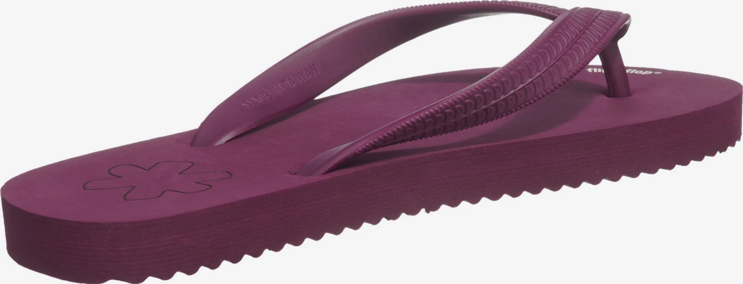 Slippers Teenslipper Dames Bessen 3 Slippers Teenslipper Dames Bessen - Afbeelding 3