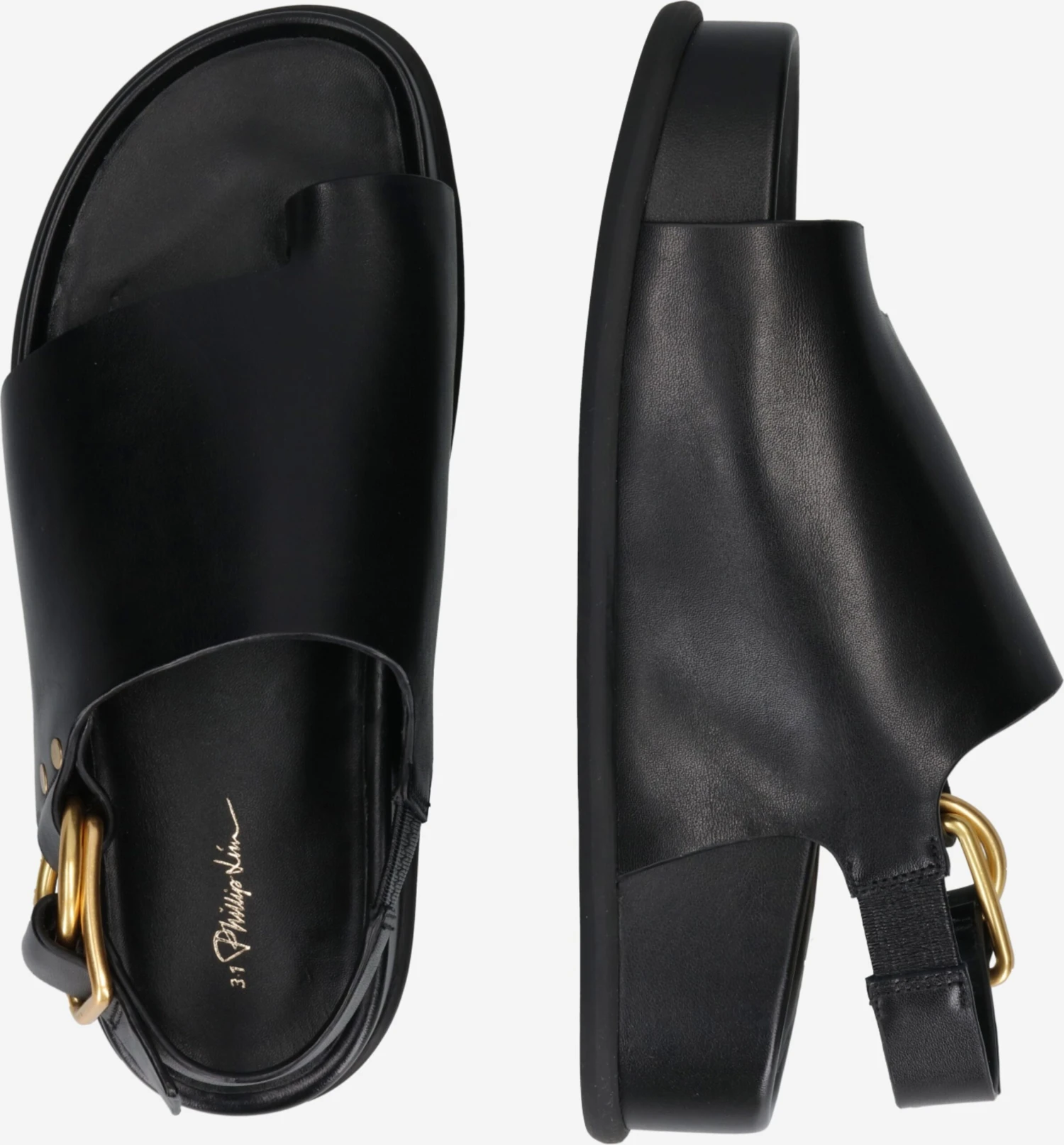 3.1 Phillip Lim Slippers Teenslipper FREIDA Dames Zwart 2 3.1 Phillip Lim Slippers Teenslipper FREIDA Dames Zwart - Afbeelding 2