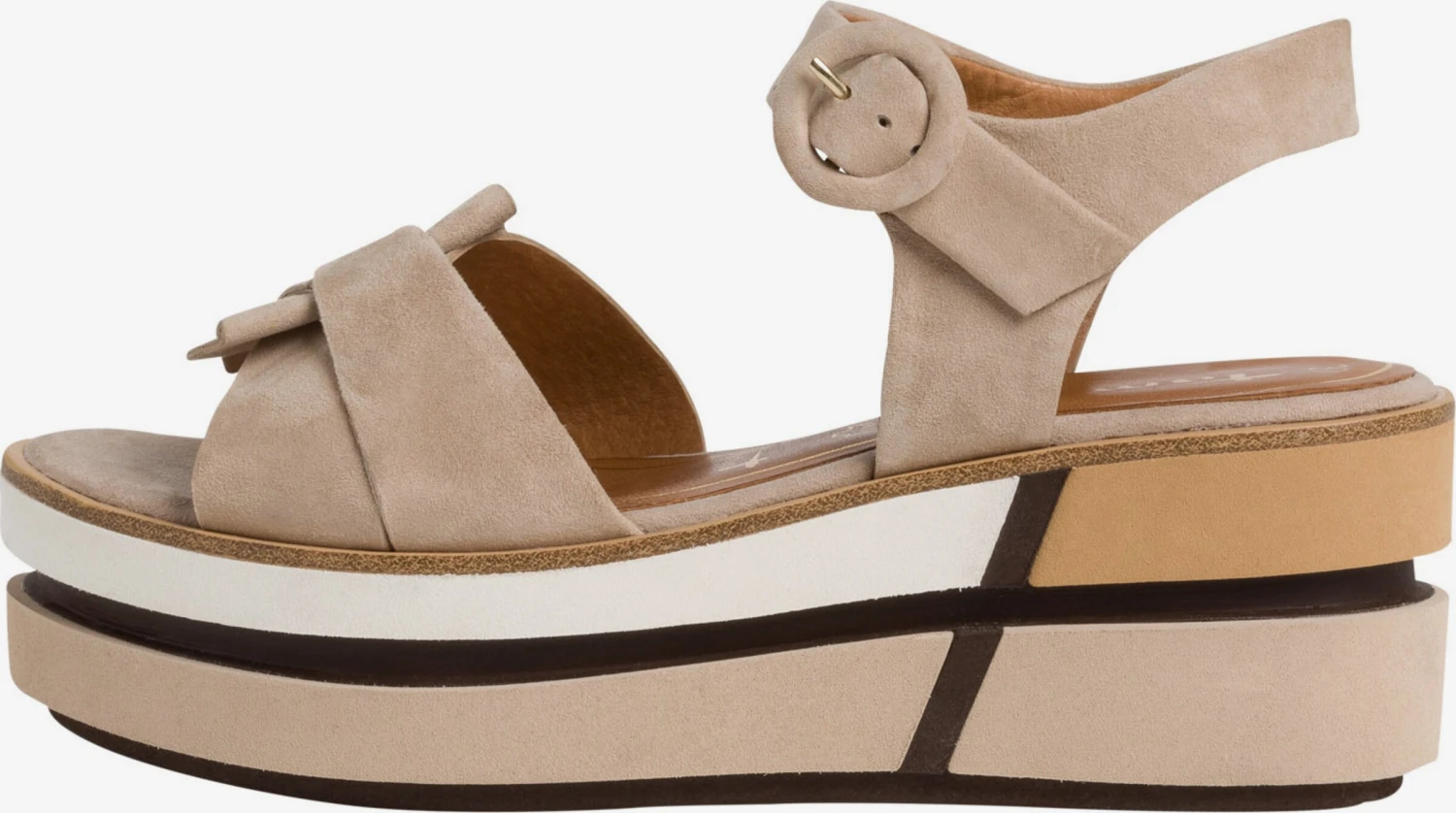 Tamaris Sandalen Met Hak Sandaal Dames Lichtbruin 4 Tamaris Sandalen Met Hak Sandaal Dames Lichtbruin - Afbeelding 4