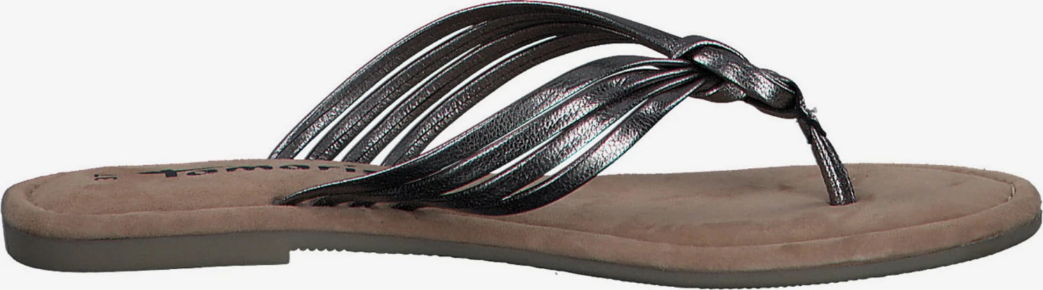 Tamaris Slippers Teenslipper Dames Grafiet 3 Tamaris Slippers Teenslipper Dames Grafiet - Afbeelding 3