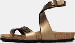 Slippers Teenslipper Swan Dames Lichtbruin