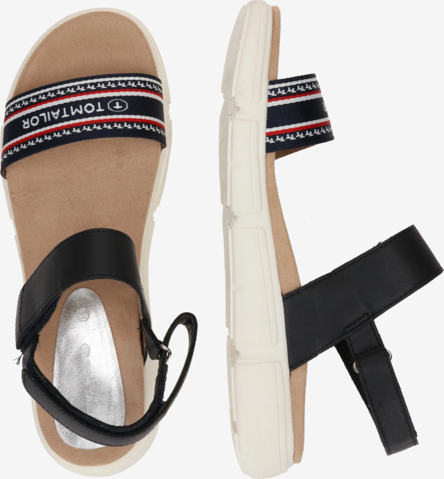 Tom Tailor Sandalen Met Bandjes Sandalen Met Riem Dames Donkerblauw 2 Tom Tailor Sandalen Met Bandjes Sandalen Met Riem Dames Donkerblauw - Afbeelding 2