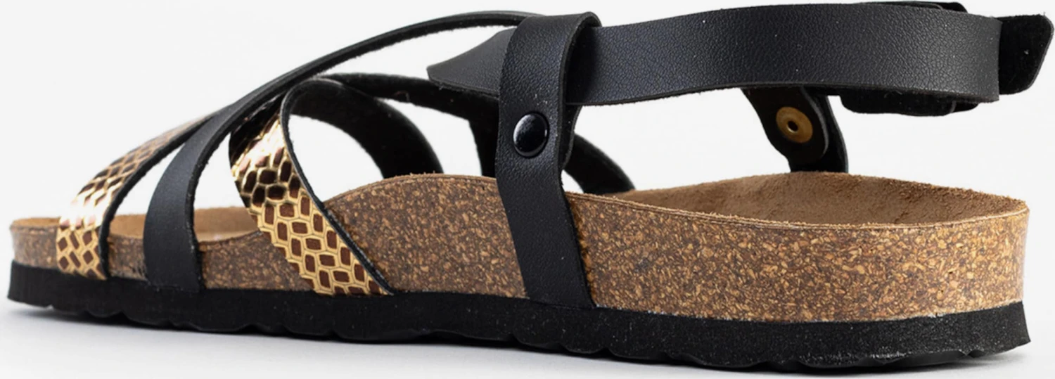 Sandalen Met Bandjes Sandalen Met Riem Kari Dames Zwart 7 Sandalen Met Bandjes Sandalen Met Riem Kari Dames Zwart - Afbeelding 7