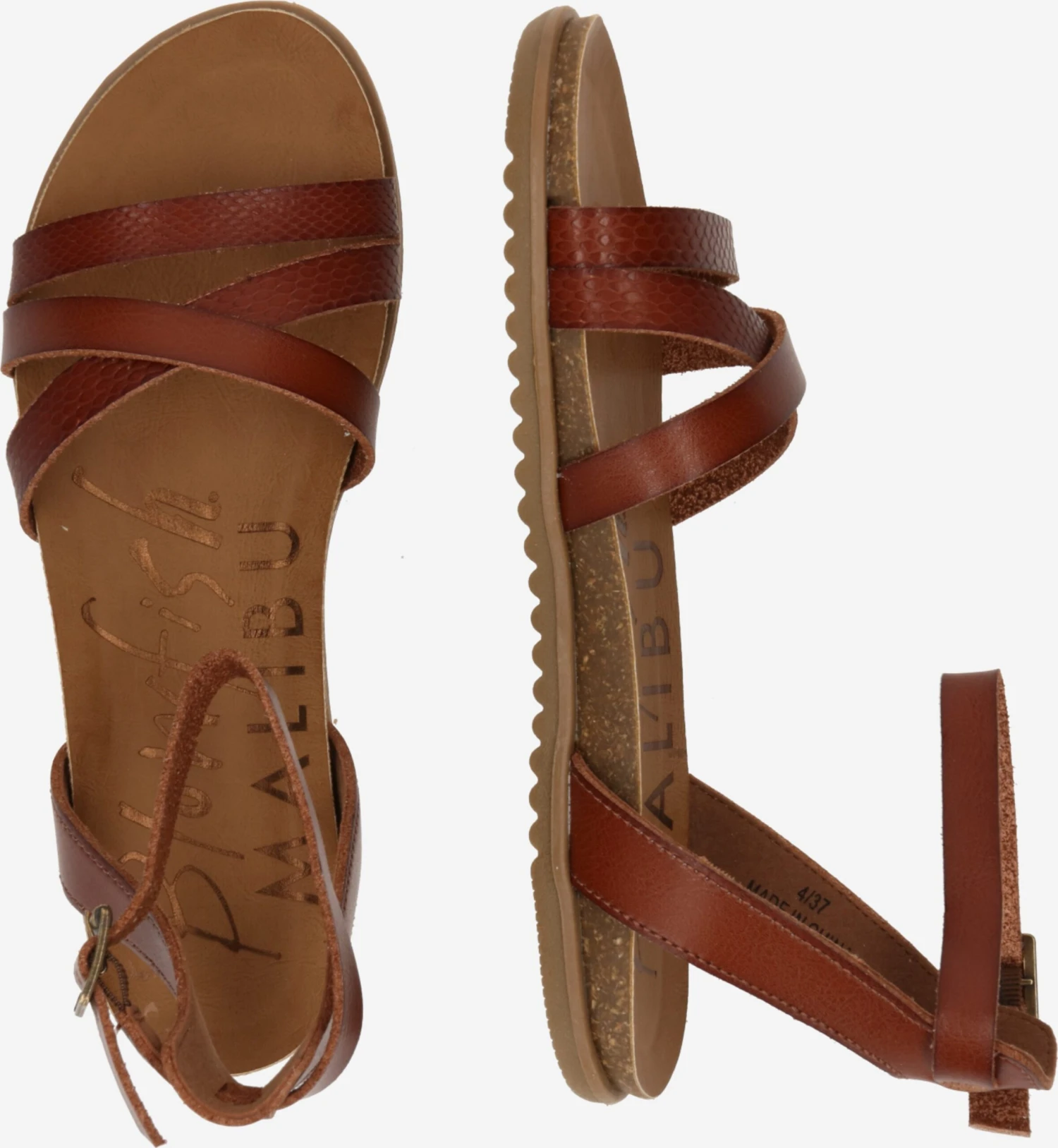 Blowfish Malibu Sandalen Met Bandjes Sandalen Met Riem MAYLIE Dames Bruin 2 Blowfish Malibu Sandalen Met Bandjes Sandalen Met Riem MAYLIE Dames Bruin - Afbeelding 2