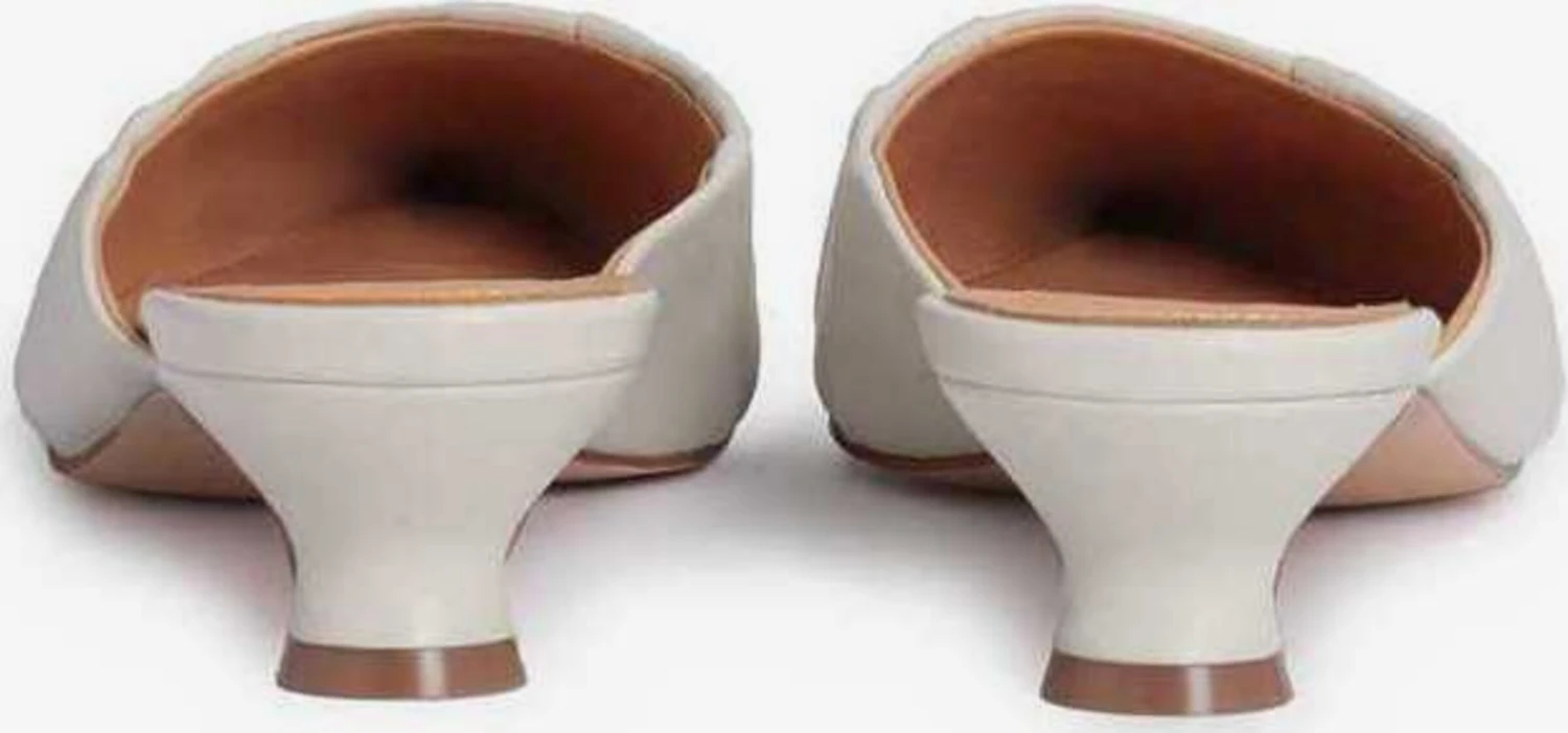 Kazar Studio Sandalen Met Hak Muiltjes Dames Offwhite 3 Kazar Studio Sandalen Met Hak Muiltjes Dames Offwhite - Afbeelding 3