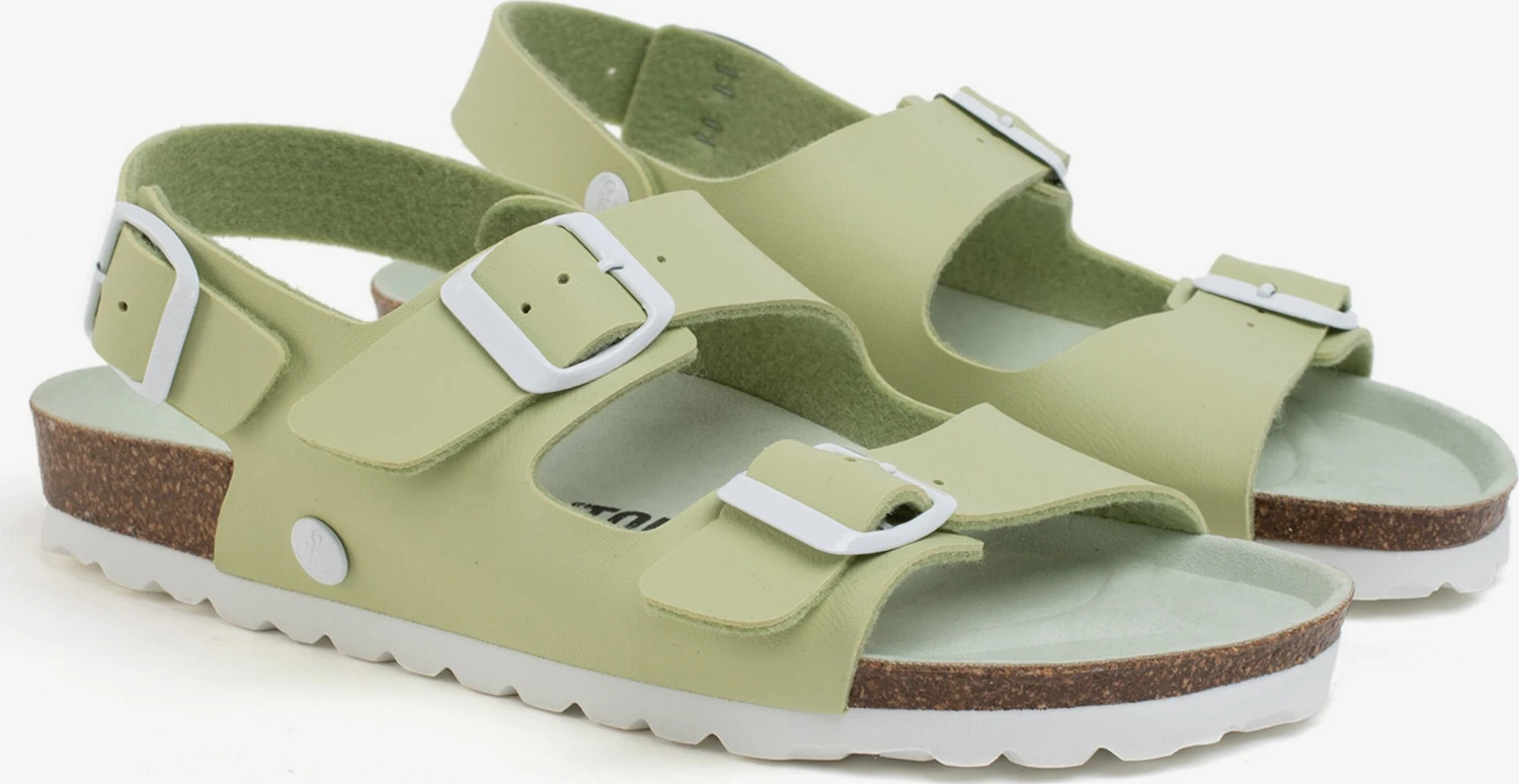 Plateau Sandalen Sandaal Dames Groen 2 Plateau Sandalen Sandaal Dames Groen - Afbeelding 2