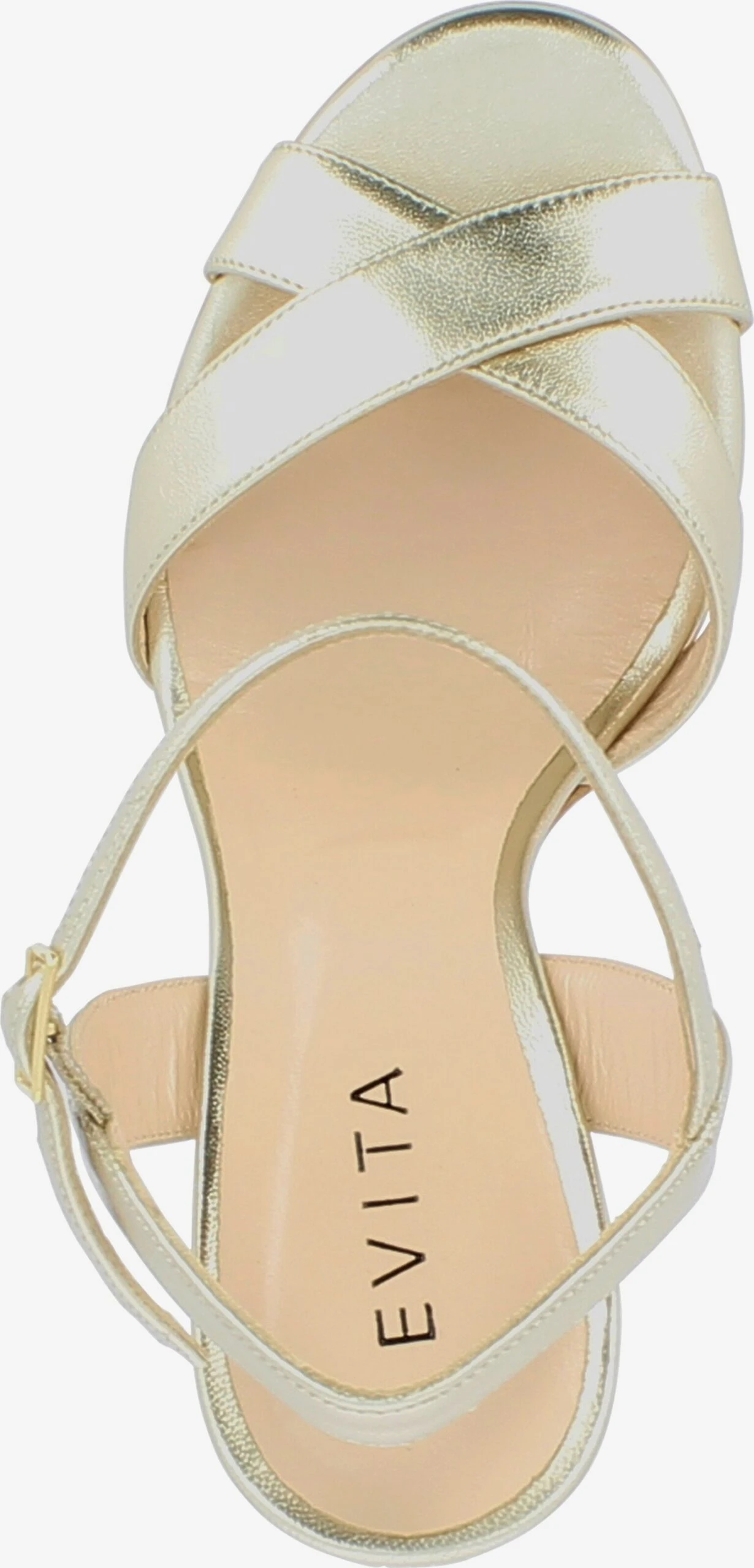 Sandalen Met Hak Sandalen Met Riem Dames Goud 2 Sandalen Met Hak Sandalen Met Riem Dames Goud - Afbeelding 2