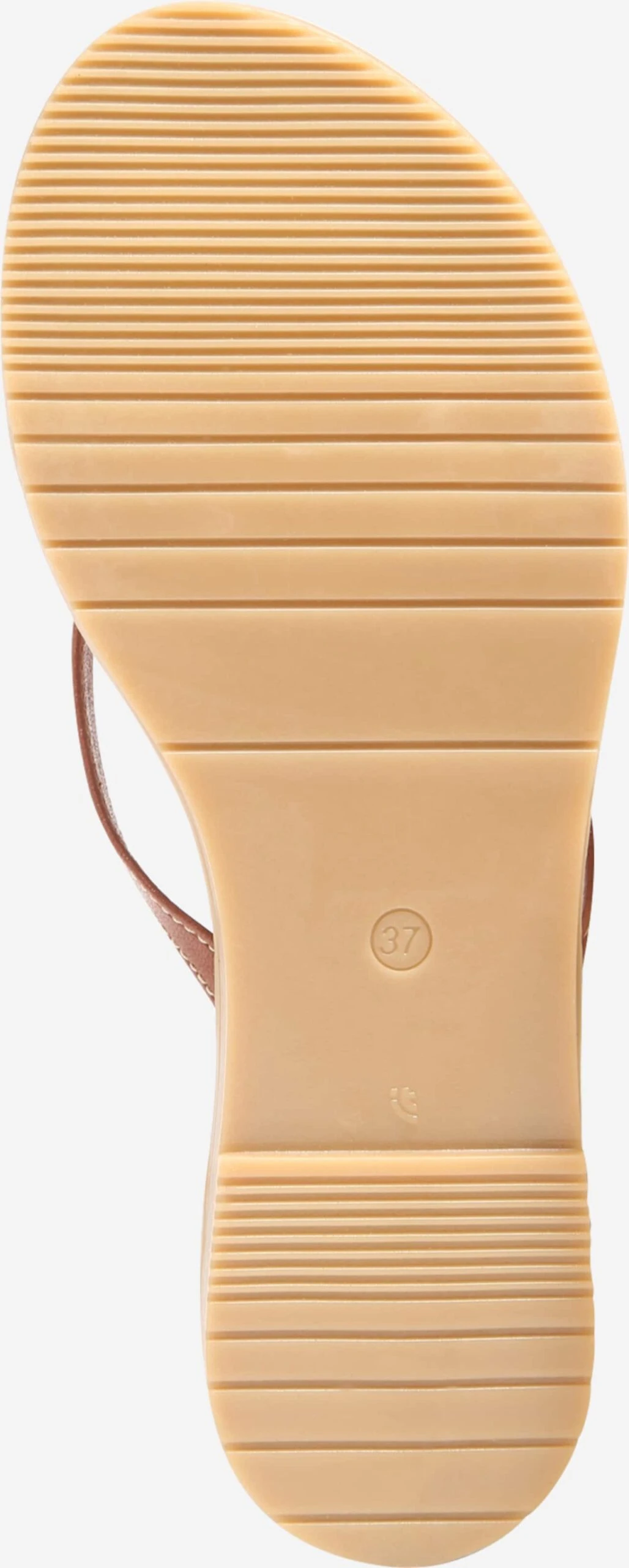 About You Slippers Teenslipper Line Dames Cognac 3 About You Slippers Teenslipper Line Dames Cognac - Afbeelding 3