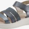 Remonte Plateau Sandalen Sandaal Dames Duifblauw