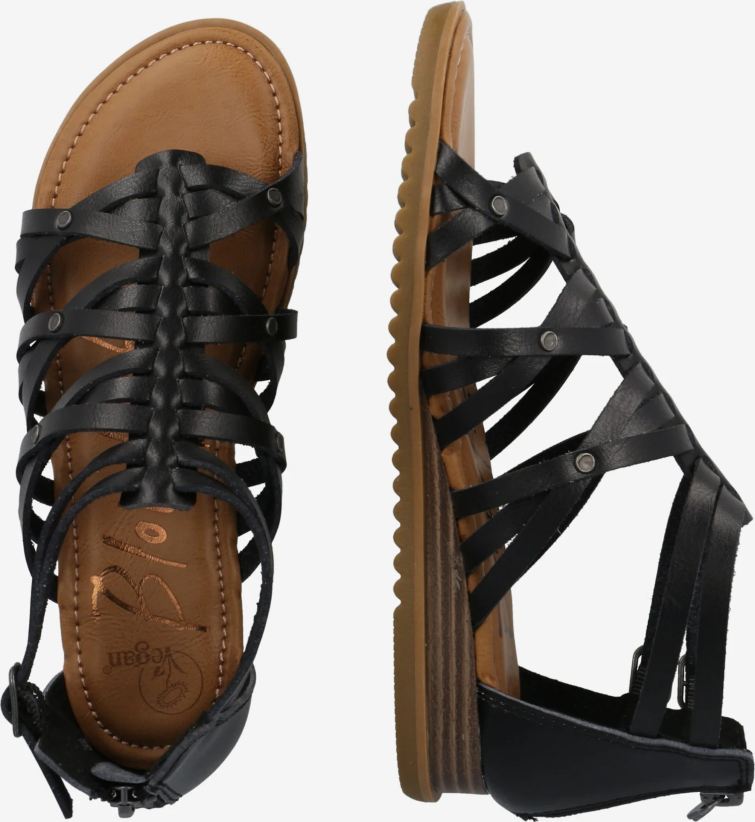 Blowfish Malibu Sandalen Met Bandjes Sandalen Met Riem Bloomy Dames Zwart 2 Blowfish Malibu Sandalen Met Bandjes Sandalen Met Riem Bloomy Dames Zwart - Afbeelding 2