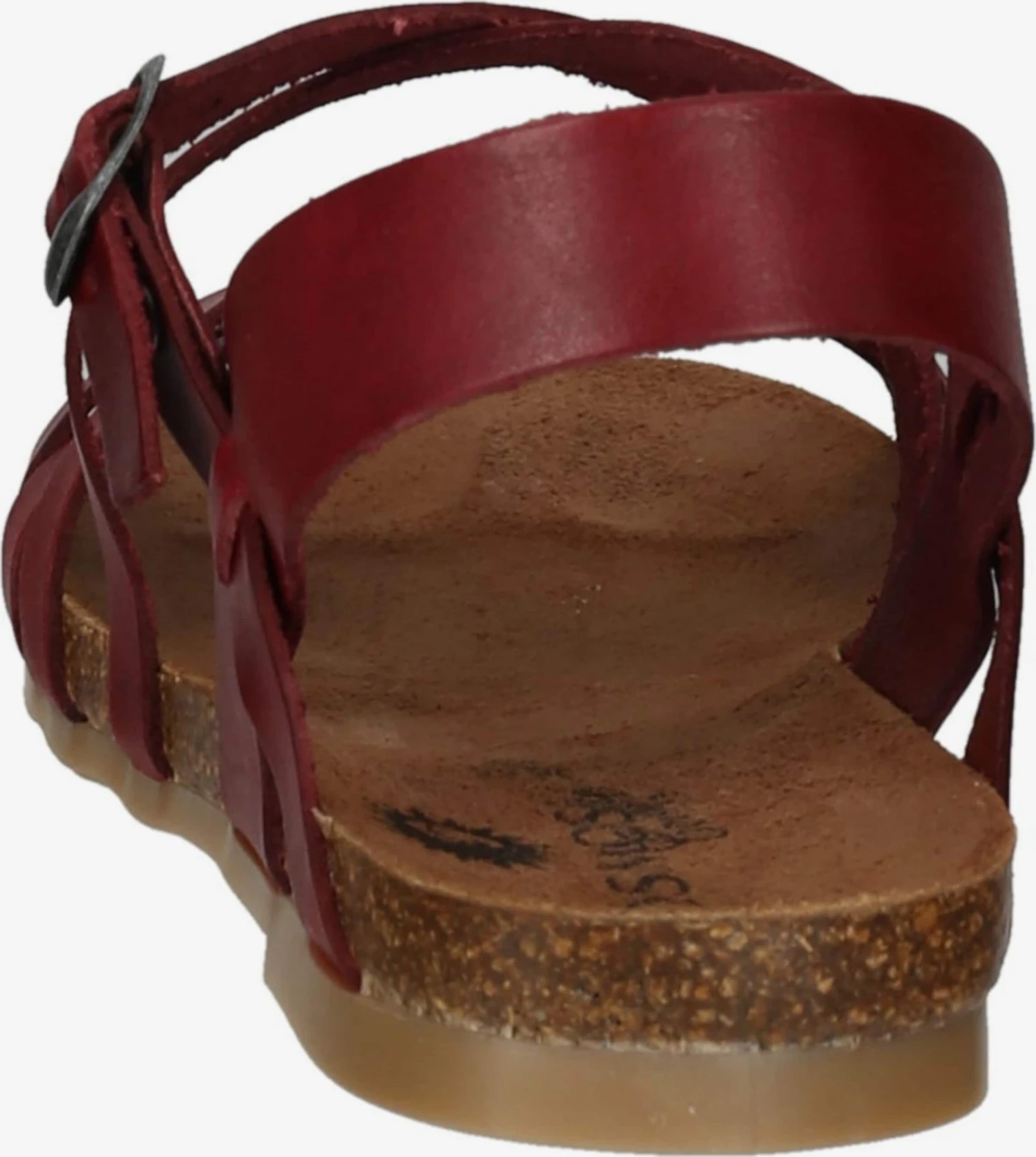 Sandalen Met Bandjes Sandalen Met Riem Dames Donkerrood 5 Sandalen Met Bandjes Sandalen Met Riem Dames Donkerrood - Afbeelding 5