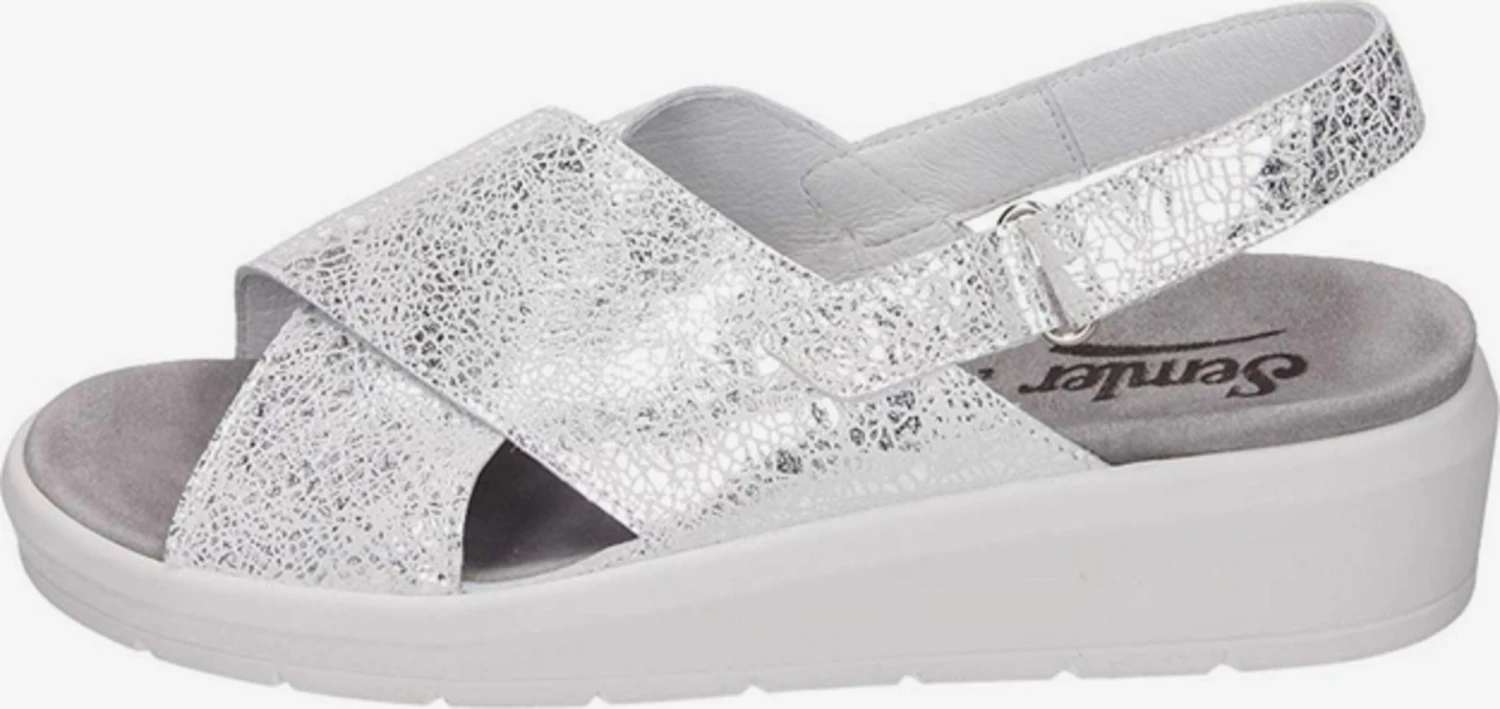 Sandalen Met Hak Sandaal Dames Wit 2 Sandalen Met Hak Sandaal Dames Wit - Afbeelding 2