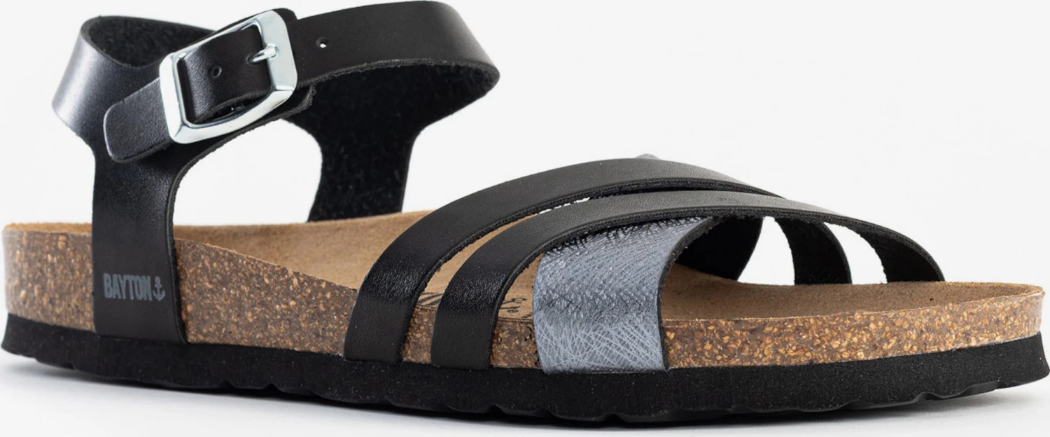 Sandalen Met Bandjes Sandalen Met Riem Denia Dames Zwart 4 Sandalen Met Bandjes Sandalen Met Riem Denia Dames Zwart - Afbeelding 4