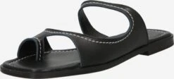 Slippers Teenslipper GAIA Dames Zwart