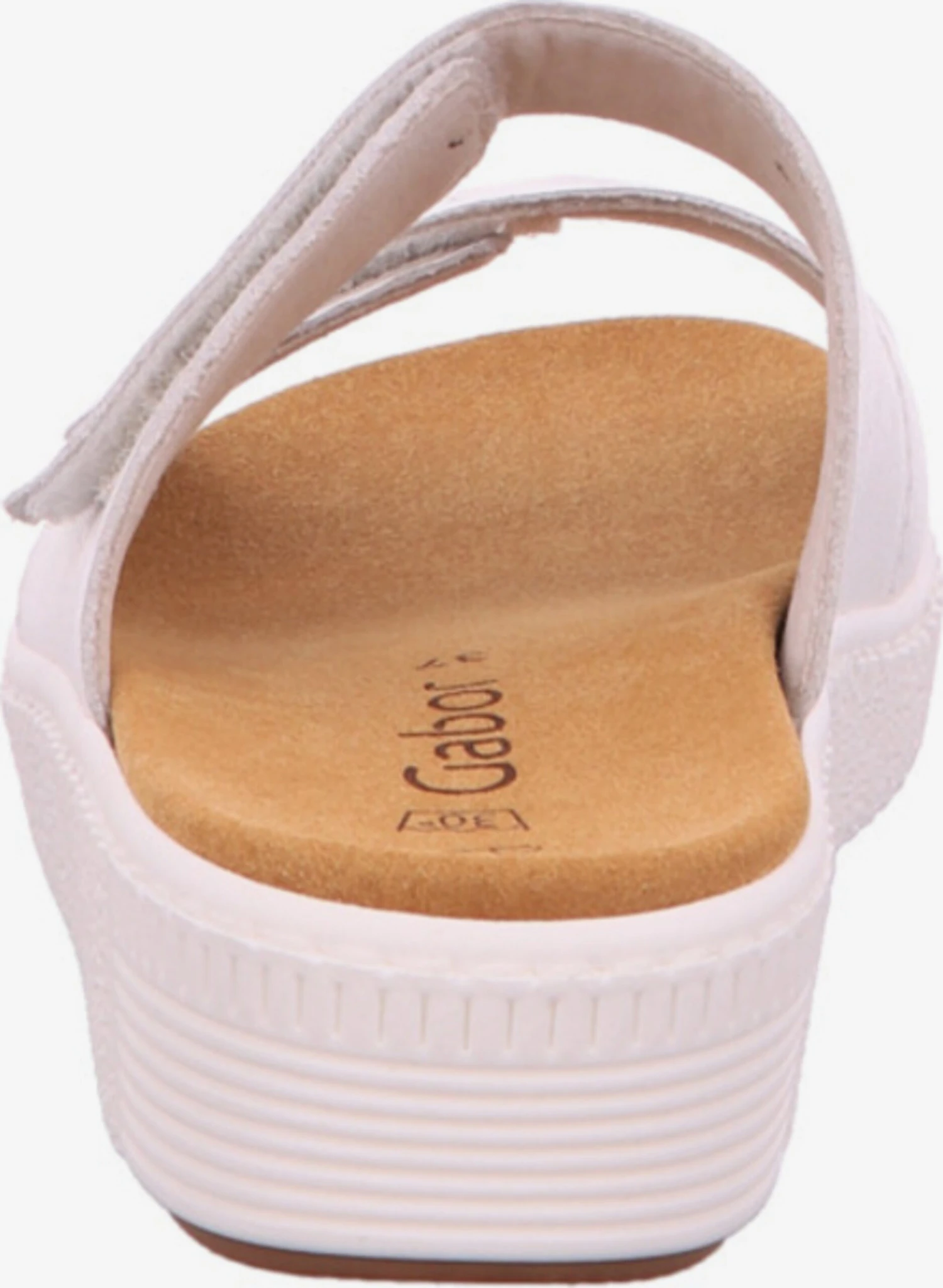 Gabor Plateau Sandalen Muiltjes Dames Wit 2 Gabor Plateau Sandalen Muiltjes Dames Wit - Afbeelding 2