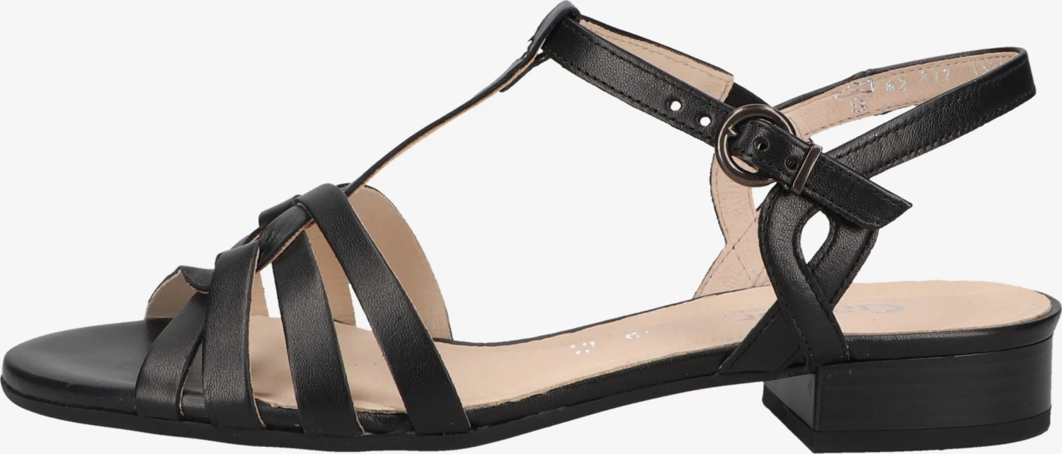 Gabor Sandalen Met Bandjes Sandalen Met Riem Dames Zwart 2 Gabor Sandalen Met Bandjes Sandalen Met Riem Dames Zwart - Afbeelding 2