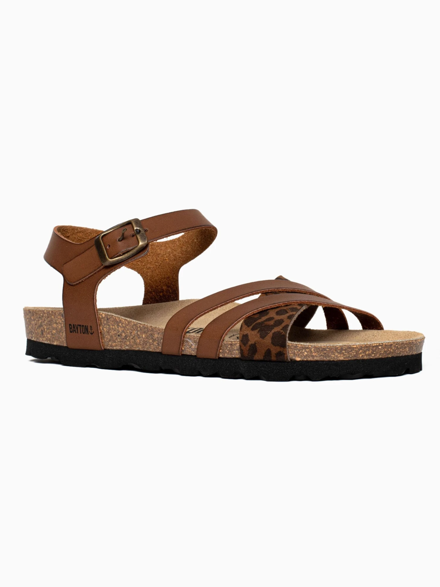 Sandalen Met Bandjes Sandalen Met Riem Denia Dames Bruin 2 Sandalen Met Bandjes Sandalen Met Riem Denia Dames Bruin - Afbeelding 2