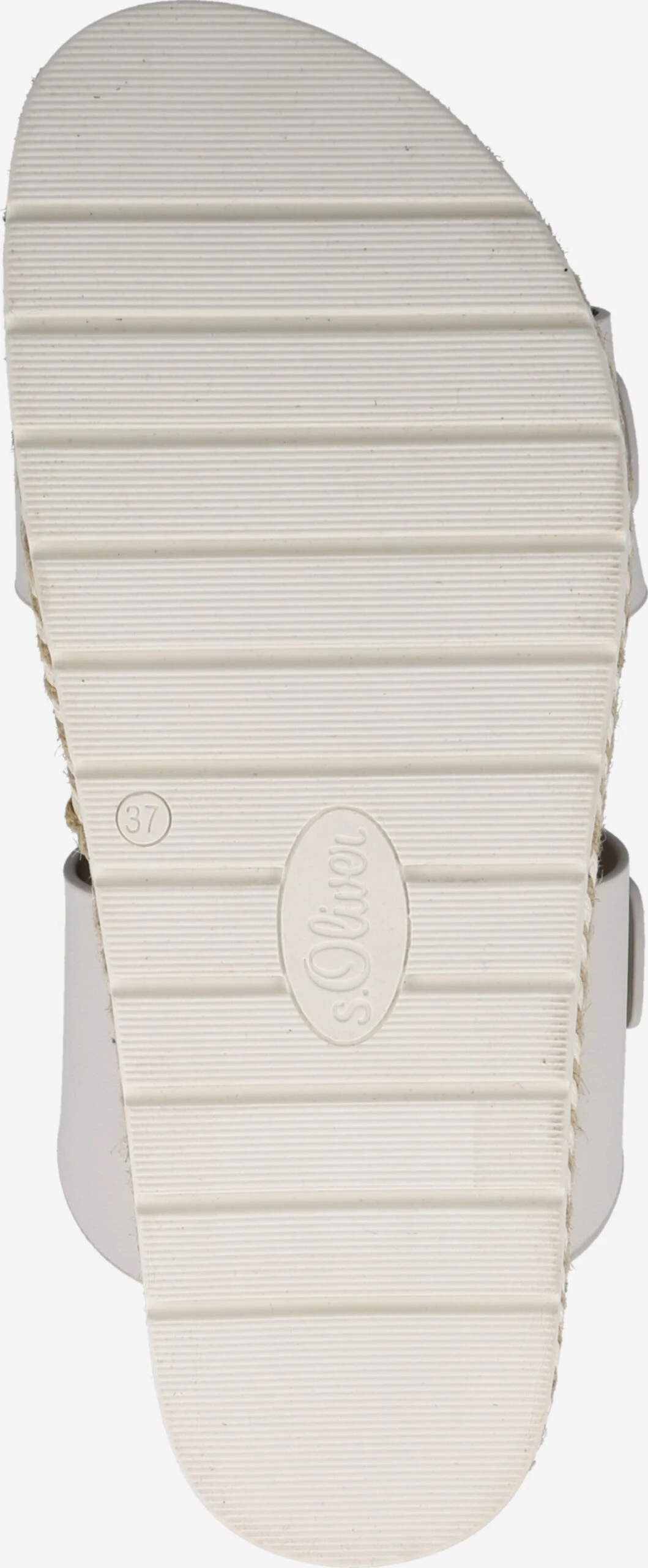 S.Oliver Plateau Sandalen Muiltjes Dames Offwhite 3 S.Oliver Plateau Sandalen Muiltjes Dames Offwhite - Afbeelding 3