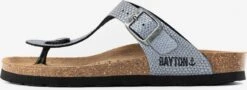 Slippers Teenslipper Mercure Dames Rookgrijs