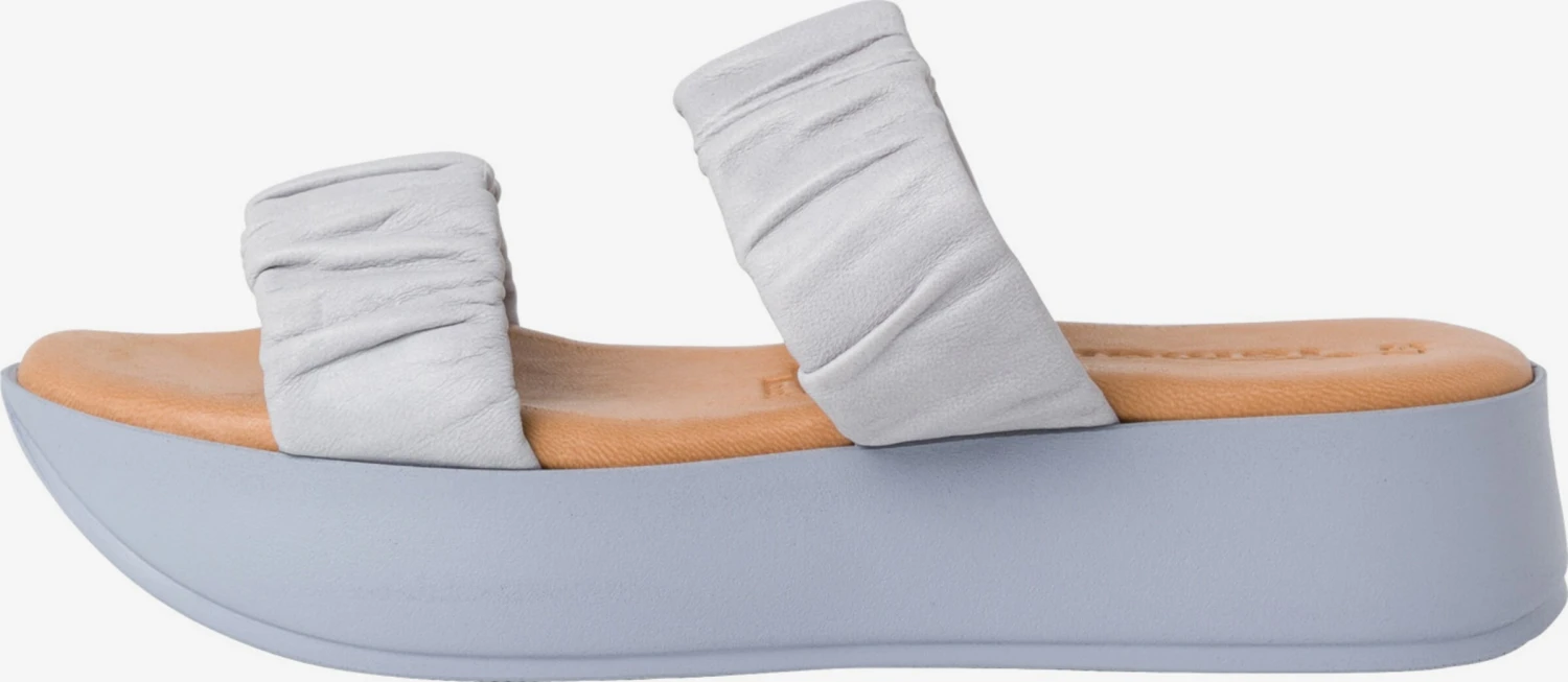 Tamaris Sandalen Met Hak Muiltjes Dames Pastelblauw 4 Tamaris Sandalen Met Hak Muiltjes Dames Pastelblauw - Afbeelding 4