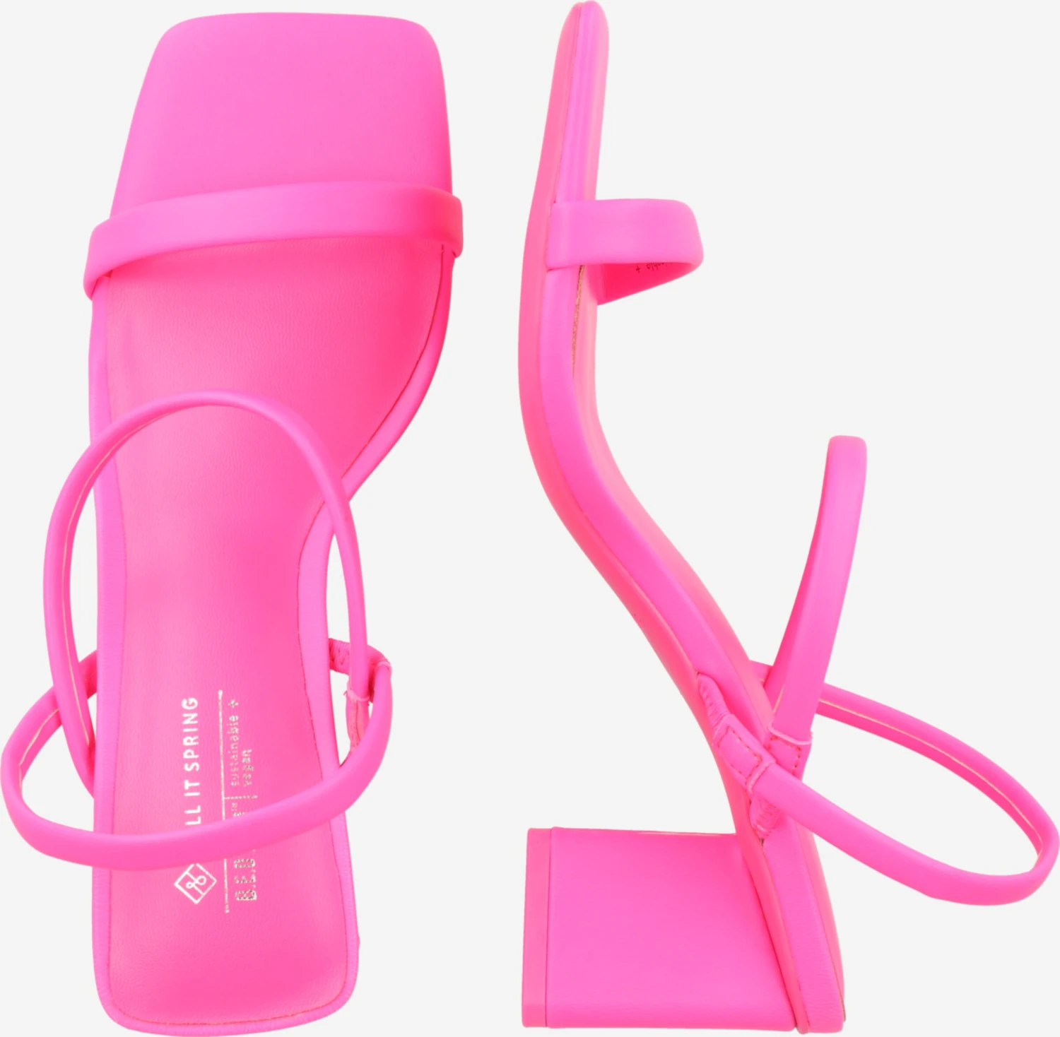 Call It Spring Sandalen Met Hak Sandalen Met Riem ZOEE Dames Neonroze 2 Call It Spring Sandalen Met Hak Sandalen Met Riem ZOEE Dames Neonroze - Afbeelding 2