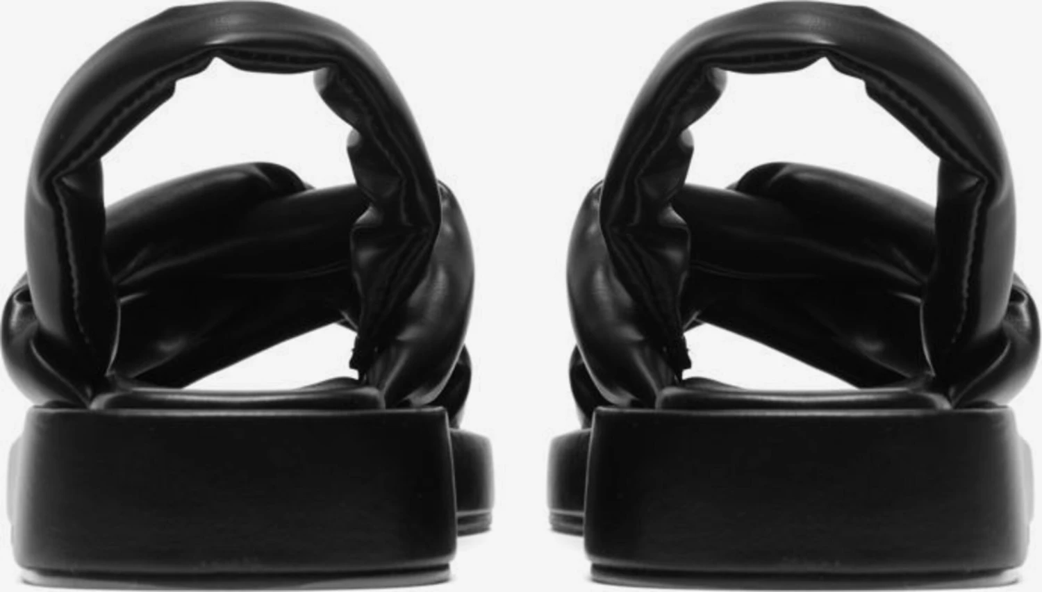 Bianco Sandalen Met Bandjes Sandalen Met Riem DORA Dames Zwart 3 Bianco Sandalen Met Bandjes Sandalen Met Riem DORA Dames Zwart - Afbeelding 3