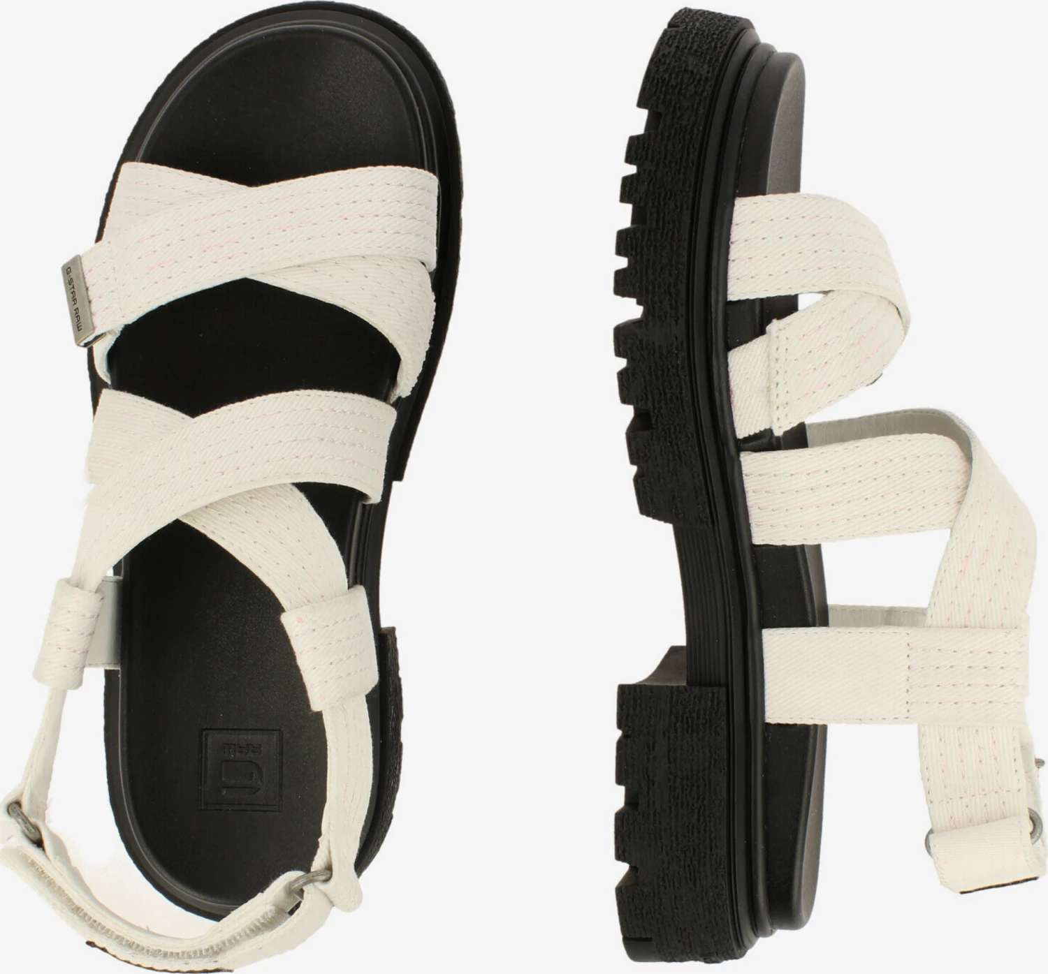 G-Star Raw Sandalen Met Bandjes Sandalen Met Riem XINVA CVS Dames Wolwit 3 G-Star Raw Sandalen Met Bandjes Sandalen Met Riem XINVA CVS Dames Wolwit - Afbeelding 3