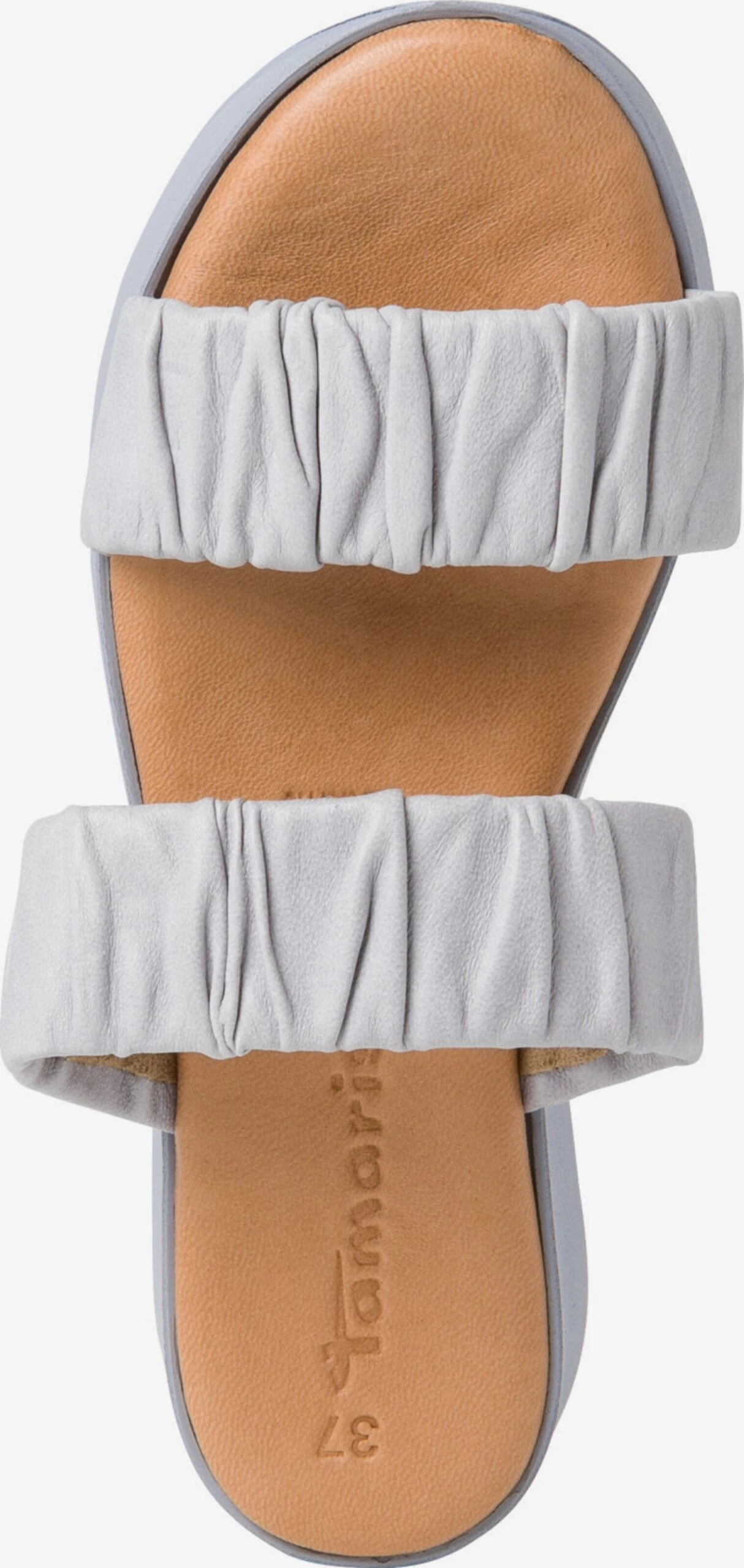 Tamaris Sandalen Met Hak Muiltjes Dames Pastelblauw 2 Tamaris Sandalen Met Hak Muiltjes Dames Pastelblauw - Afbeelding 2