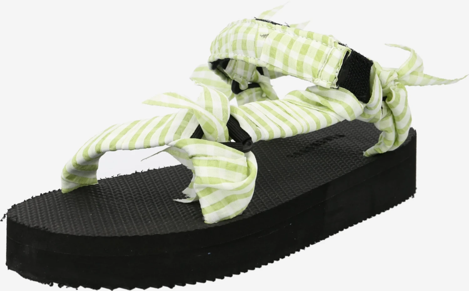 WAREHOUSE Plateau Sandalen Sandaal Dames Lichtgroen 1 WAREHOUSE Plateau Sandalen Sandaal Dames Lichtgroen