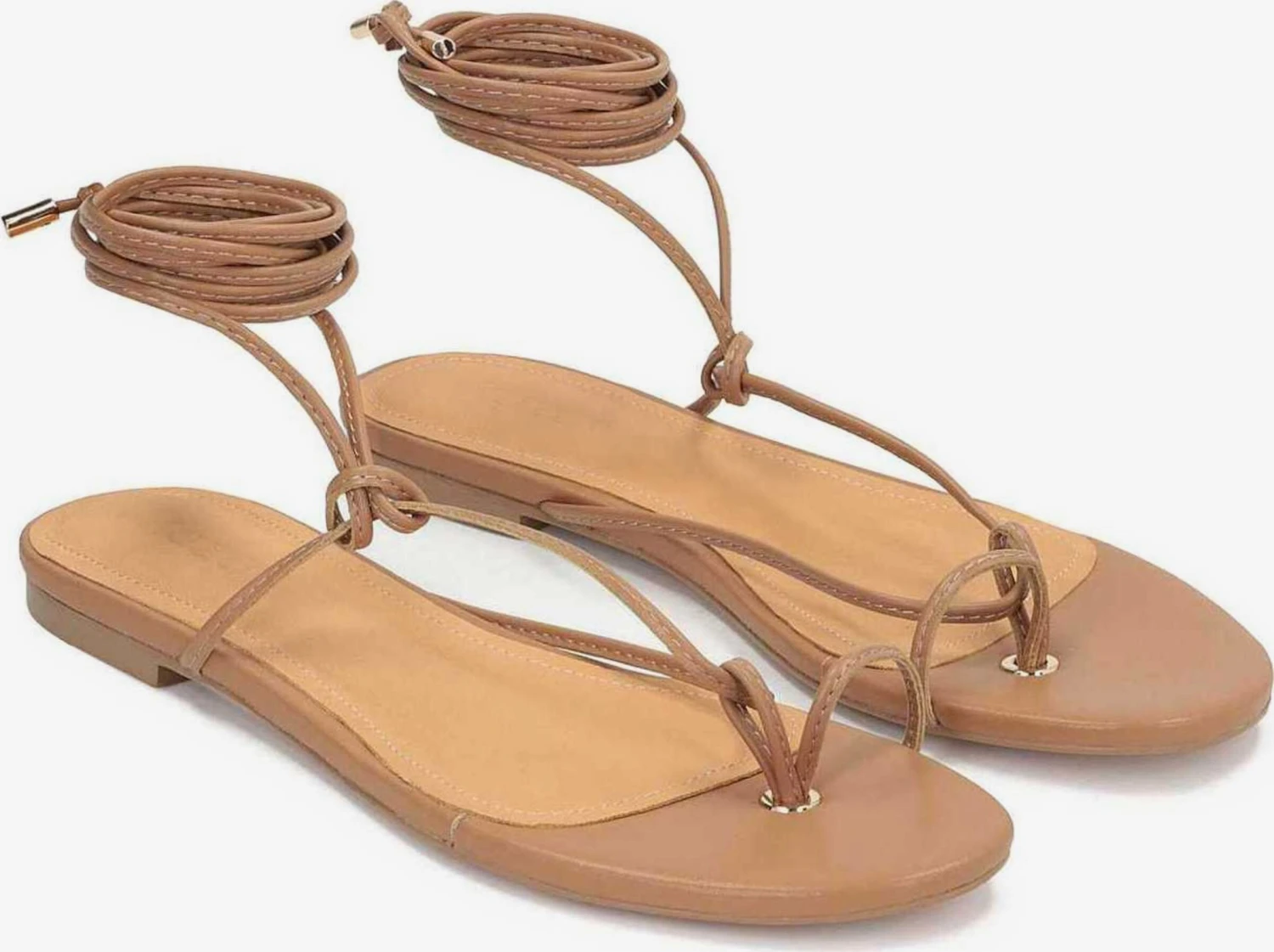 Kazar Slippers Teenslipper Dames Lichtbruin 2 Kazar Slippers Teenslipper Dames Lichtbruin - Afbeelding 2