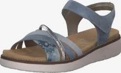 Remonte Sandalen Met Bandjes Sandalen Met Riem Dames Smoky Blue / Lichtblauw