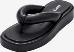 EDITED Plateau Sandalen Sandaal Farina Dames Zwart