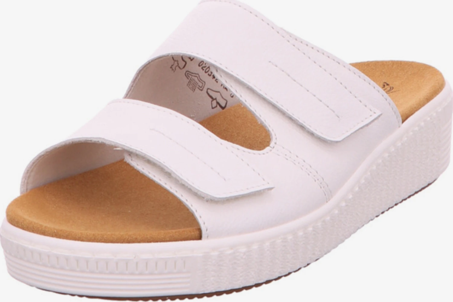 Gabor Plateau Sandalen Muiltjes Dames Wit 1 Gabor Plateau Sandalen Muiltjes Dames Wit